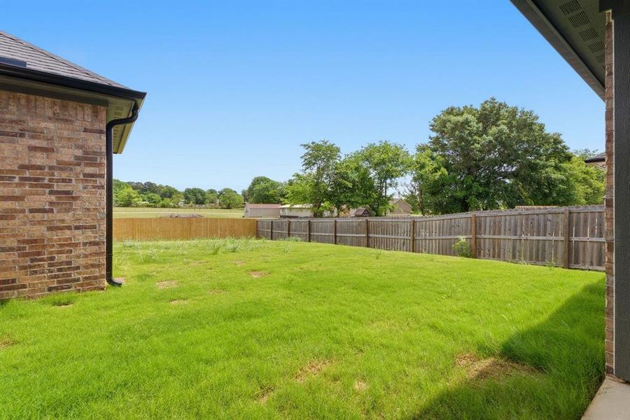 Exterior details and patio area of a home in , Bullard (Image 19). Exterior details and patio area of a home in , Bullard (Image 19).