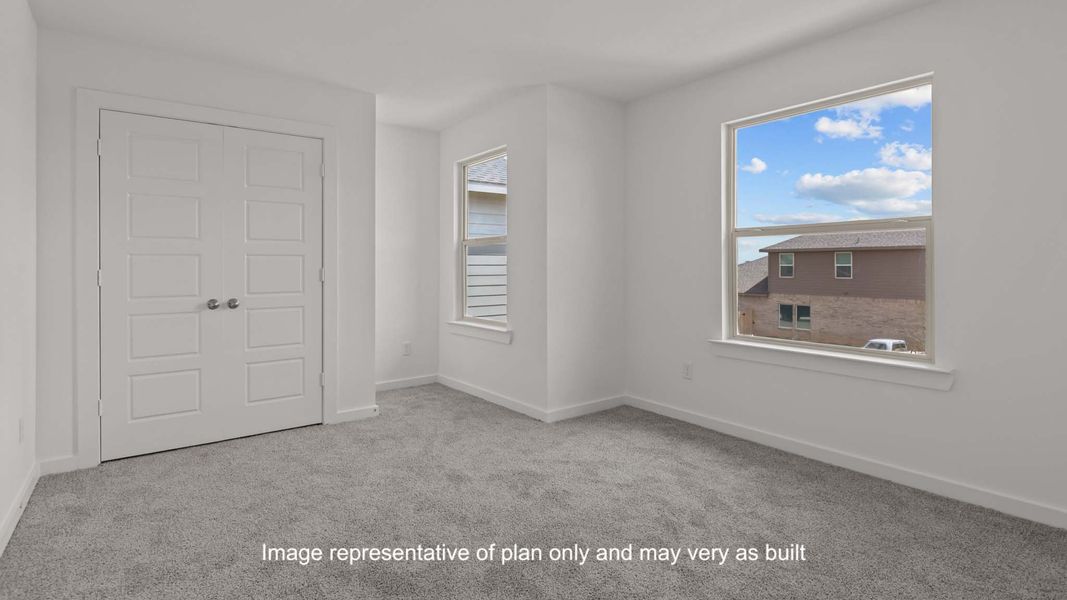 Representative unfurnished interior of a home built from the The Jayde by D.R. Horton in Terra Vista, Lubbock (Image 18). Representative unfurnished interior of a home built from the The Jayde by D.R. Horton in Terra Vista, Lubbock (Image 18).