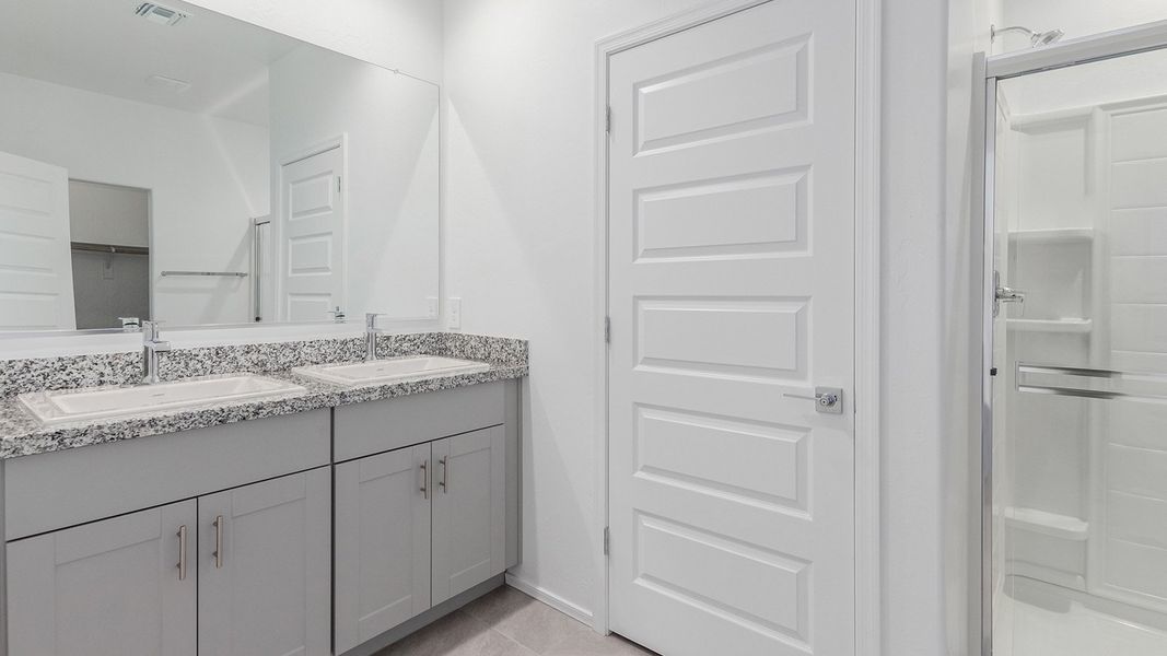 Furnished interior view inside a new home in Blackhawk, Tucson (Image 13).