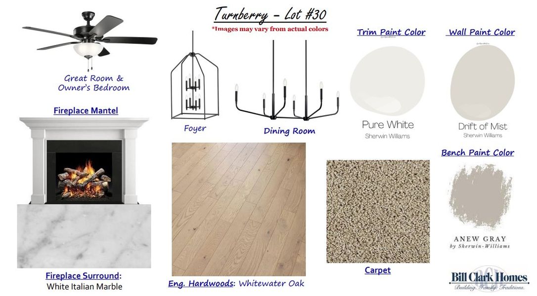 Sample of building materials used in homes in Turnberry, Grimesland (Image 6).