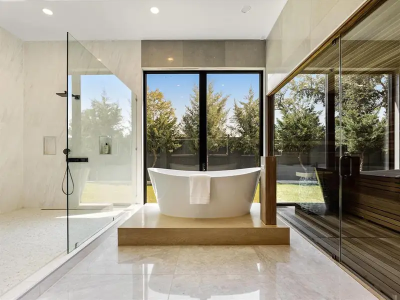 Exterior details and patio area of a home in , Dallas (Image 3).