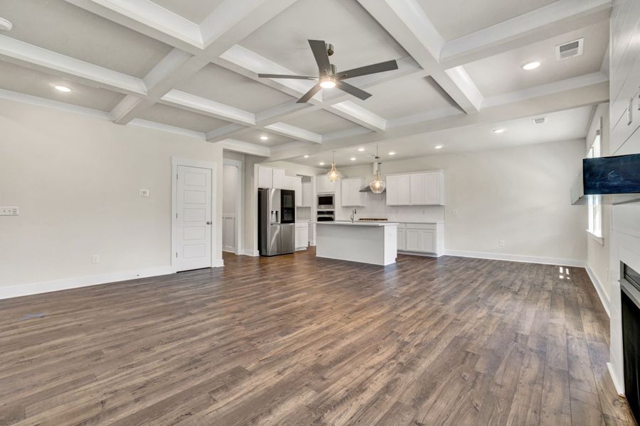 Spacious, unfurnished interior of a new home in Foxbank, Gray Court (Image 36). Spacious, unfurnished interior of a new home in Foxbank, Gray Court (Image 36).