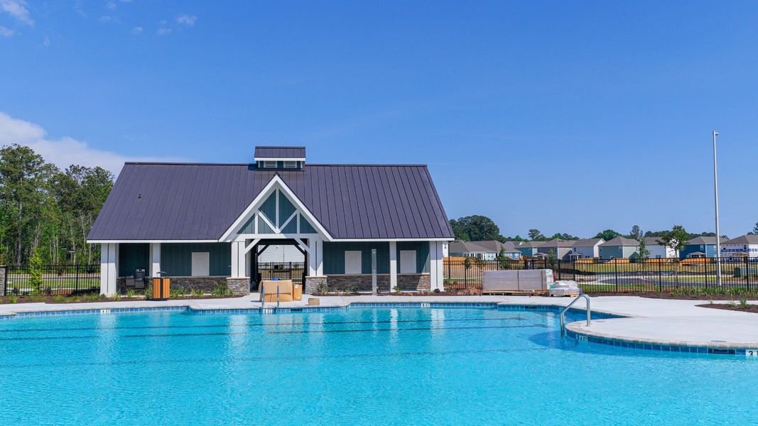 Community amenities in The Palms at Indigo Preserve Townhomes, Leland (Image 31).