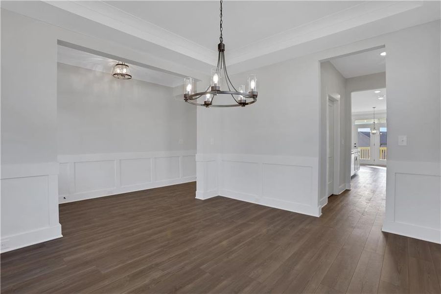 Spacious, unfurnished interior of a new home in Cambridge, Flowery Branch (Image 28).