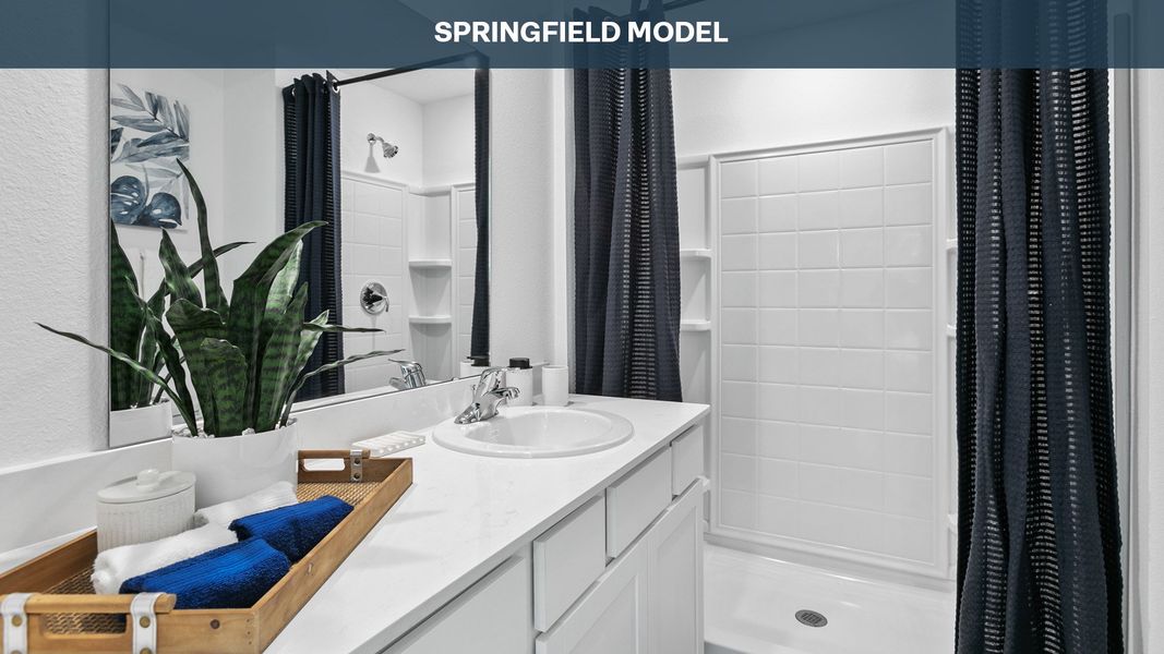 Furnished interior view inside a new home in Cordera Townhomes, St. Augustine (Image 6).