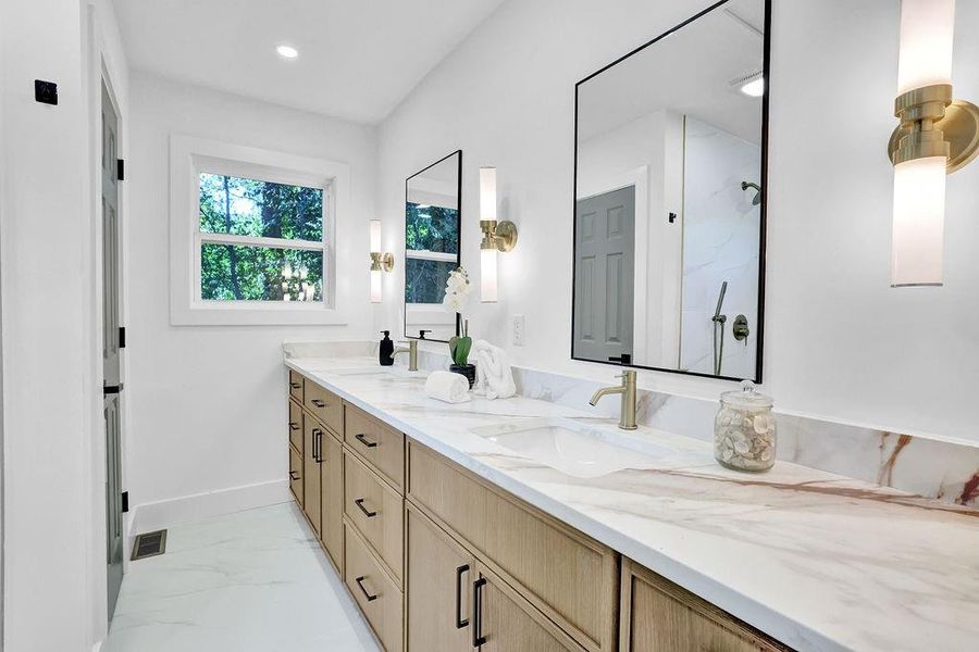 Furnished interior view inside a new home in , Decatur (Image 3).