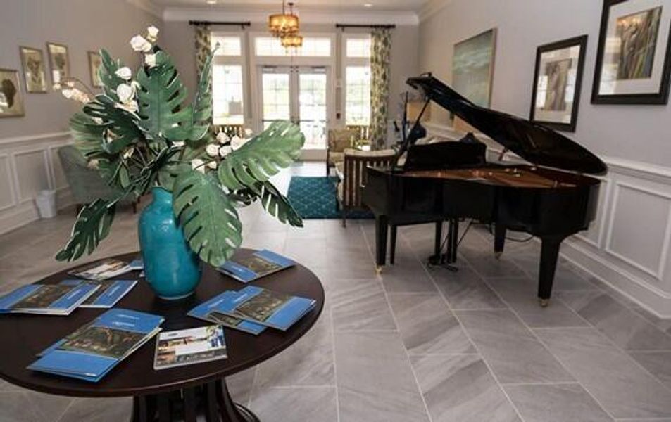 Furnished interior view inside a new home in Cresswind Charleston, Summerville (Image 7).