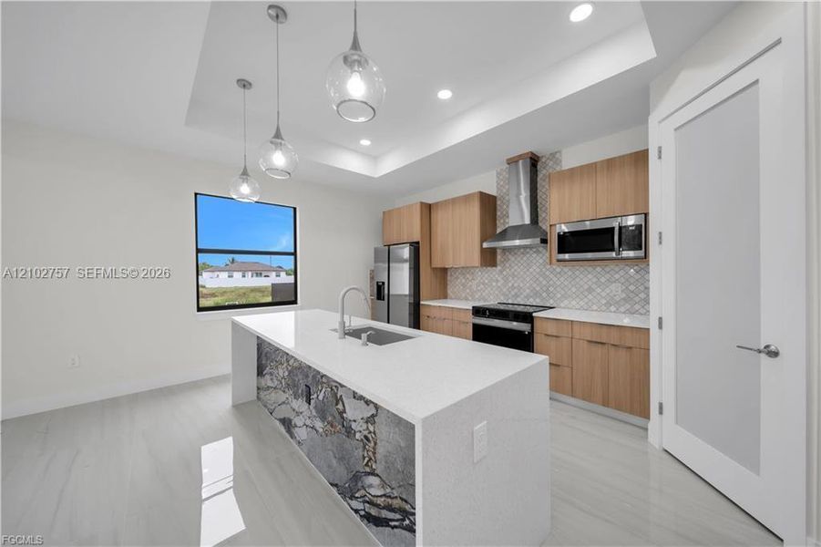 Furnished interior view inside a new home in , Lehigh Acres (Image 5).