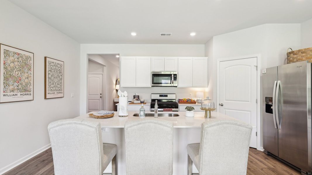 Furnished interior view inside a new home in Woodbridge Glen Single Family, Lebanon (Image 17).