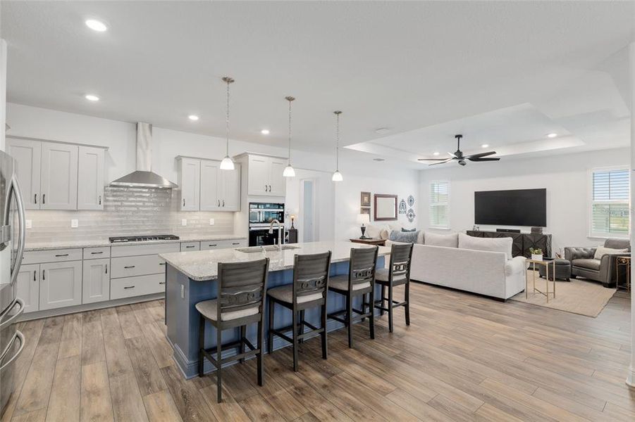Furnished interior view inside a new home in , Ocala (Image 10). Furnished interior view inside a new home in , Ocala (Image 10).