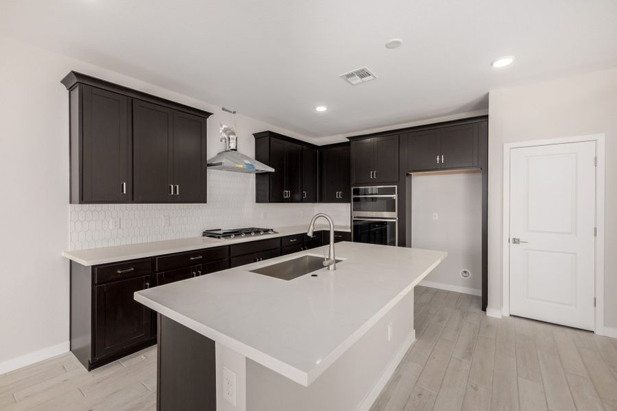 Furnished interior view inside a new home in Sunrise, Sun City West (Image 4). Furnished interior view inside a new home in Sunrise, Sun City West (Image 4).