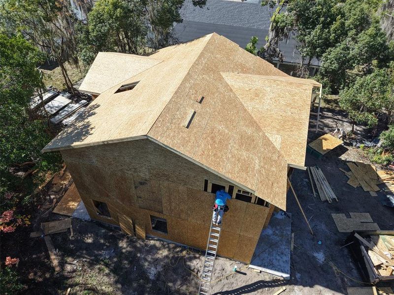 In-progress construction of a new home in , Palatka, FL (Image 18).