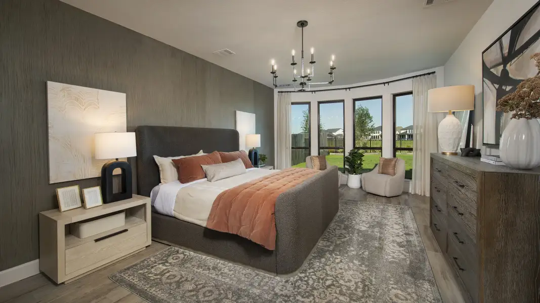 Furnished interior view inside a new home in Candela, Richmond (Image 22).