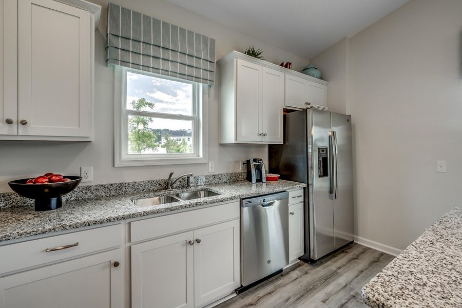 Furnished interior view inside a new home in Fairway Woods at Wyboo, Manning (Image 15).