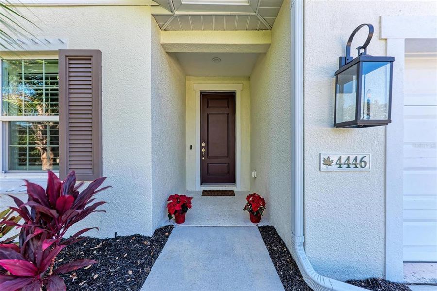 Exterior details and patio area of a home in , Parrish (Image 32).