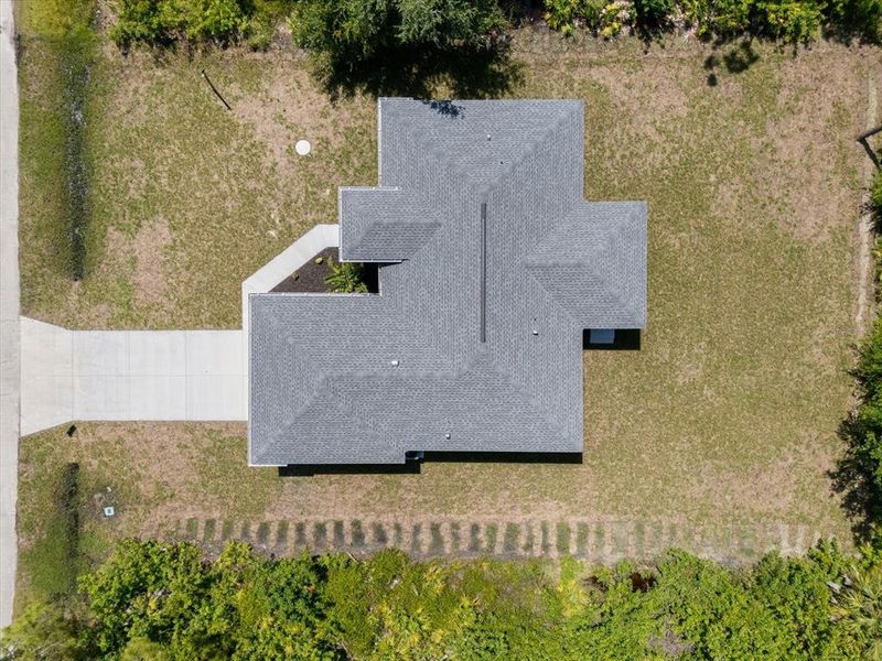 Neighbors on the street, but none touching the property