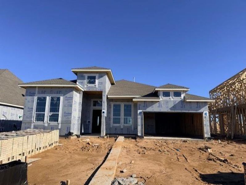 In-progress construction of a new home in Wildrye, Waller, TX (Image 10).