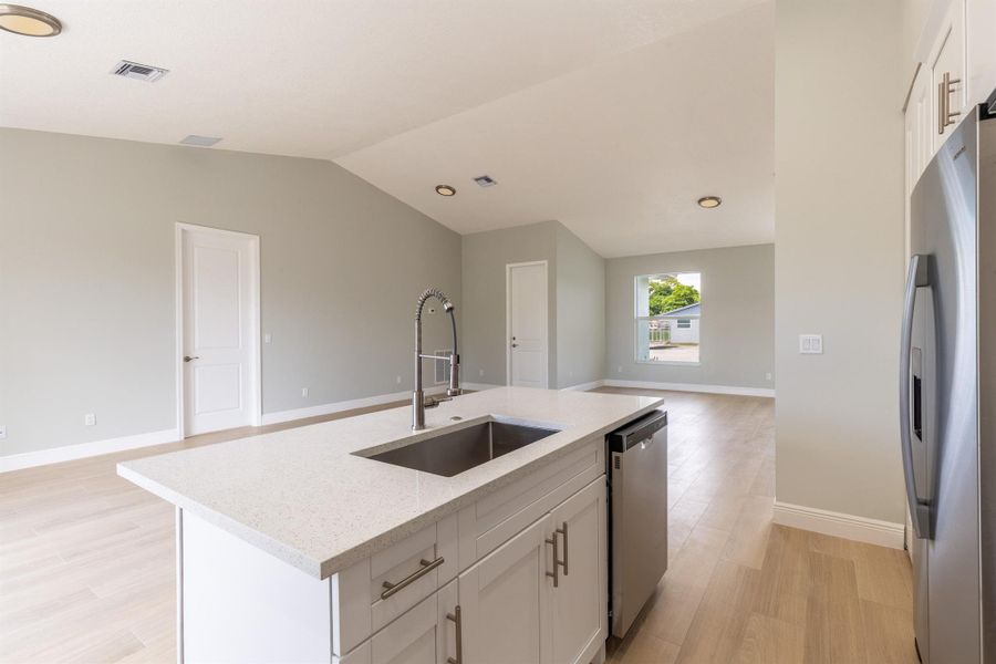Furnished interior view inside a new home in , West Palm Beach (Image 6).
