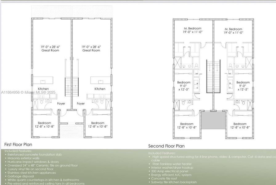 2D floor plan layout of this home in , Miami, FL (Image 3).