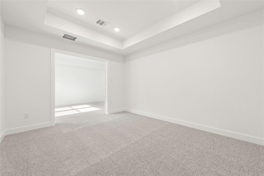 Spacious, unfurnished interior of a new home in ARTAVIA® - 60', Conroe (Image 14).