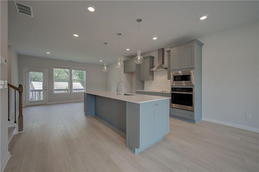 Furnished interior view inside a new home in Daybreak, Newnan (Image 8).