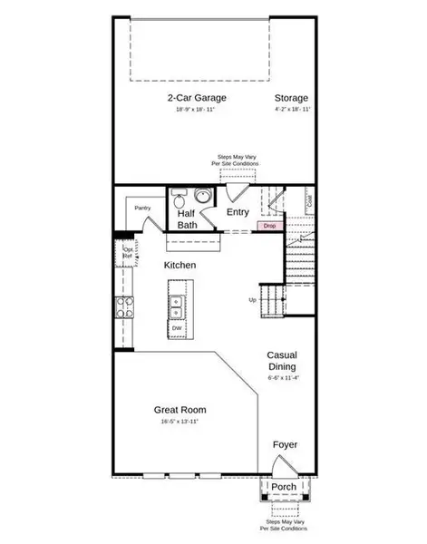 Additional Highlights Include: gourmet kitchen, double recessed niche at primary shower, laminate flooring extended to great room, second floor hallways, and loft.