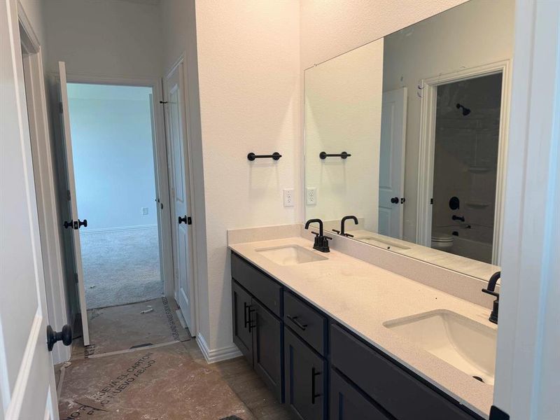 Furnished interior view inside a new home in Coyote Meadows 50s, Anna (Image 7). Furnished interior view inside a new home in Coyote Meadows 50s, Anna (Image 7).