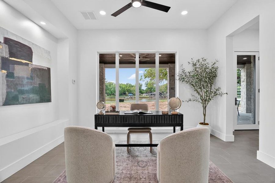 Furnished interior view inside a new home in , Weatherford (Image 5).
