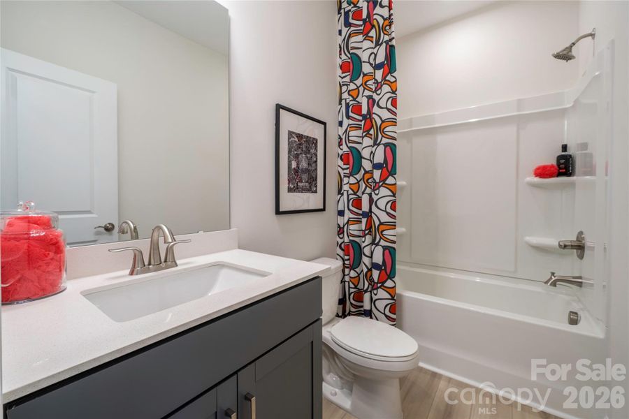 Secondary bathroom
