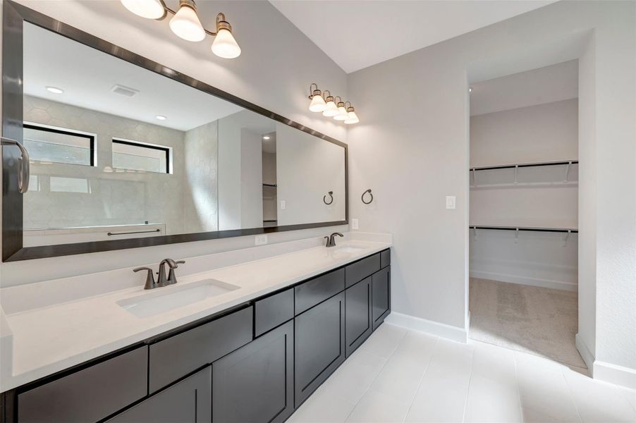 Furnished interior view inside a new home in The Highlands Encore - Tranquil Collection, Porter (Image 10).