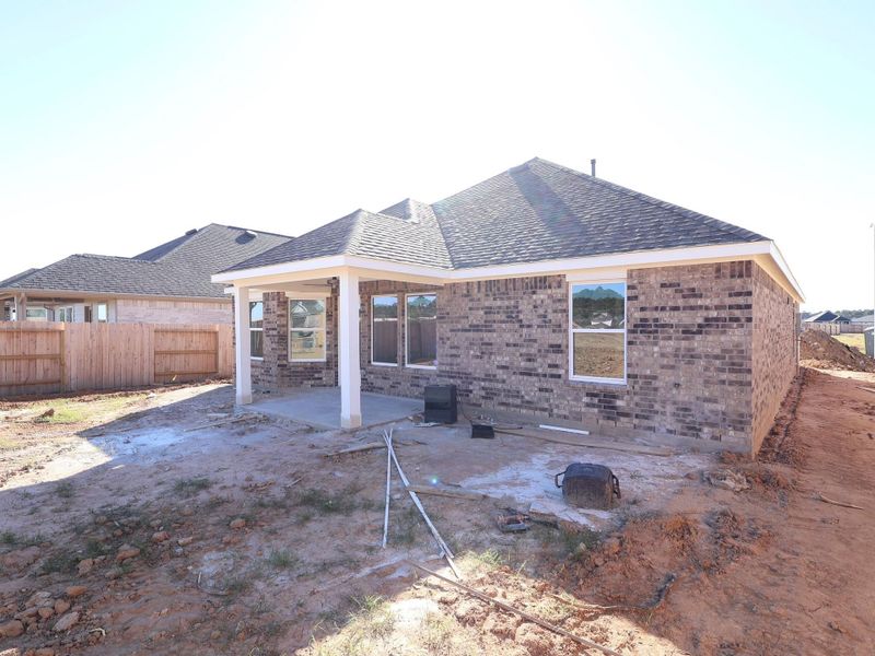 In-progress construction of a new home in Sorella, Tomball, TX (Image 19).