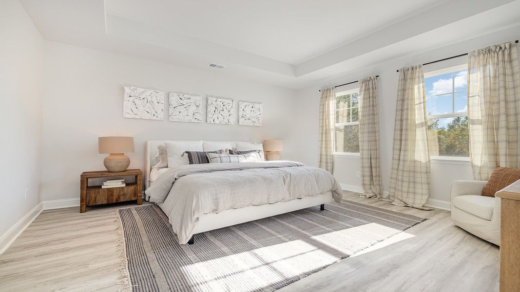 Furnished interior view inside a new home in Coastal Farms, Conway (Image 8).