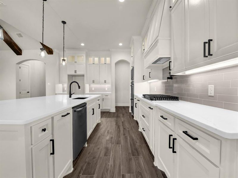 Furnished interior view inside a new home in , Weatherford (Image 4). Furnished interior view inside a new home in , Weatherford (Image 4).