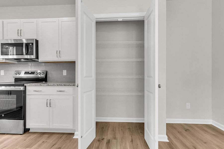 Furnished interior view inside a new home in Fairway Woods at Wyboo, Manning (Image 3).