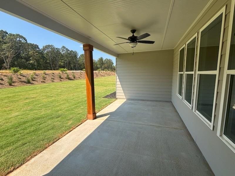 Exterior details and patio area of a home in Pinegate, Covington (Image 18). Exterior details and patio area of a home in Pinegate, Covington (Image 18).