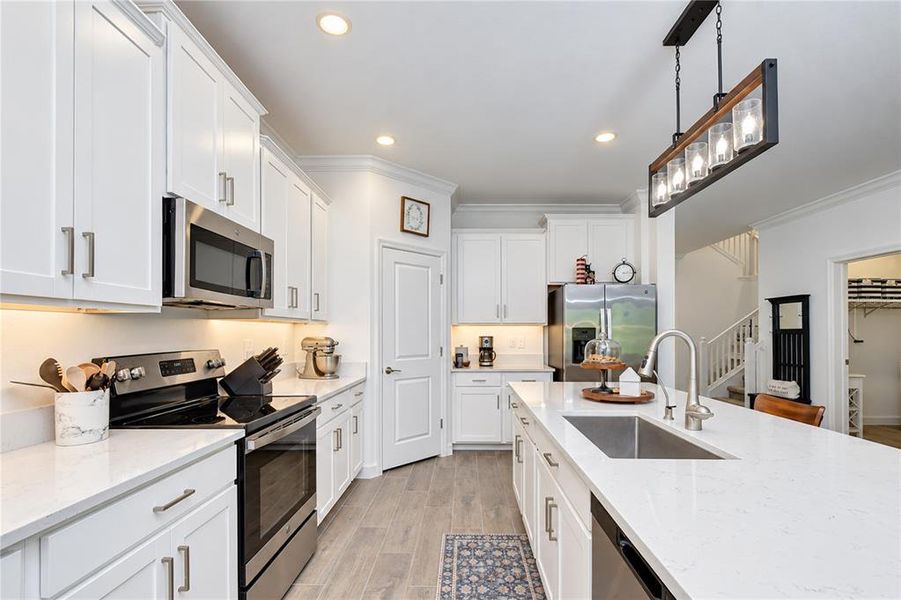 Furnished interior view inside a new home in Angeline Active Adult, Land O' Lakes (Image 28).