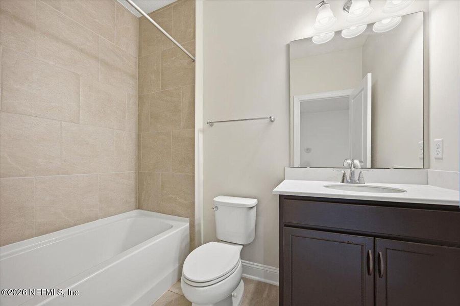 Furnished interior view inside a new home in , Jacksonville (Image 20).