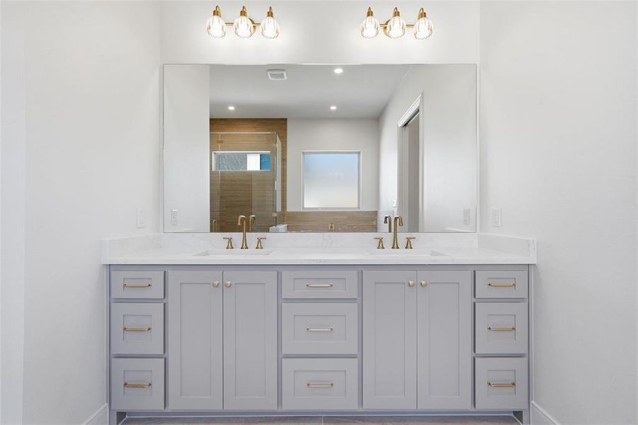 Furnished interior view inside a new home in , West (Image 9).