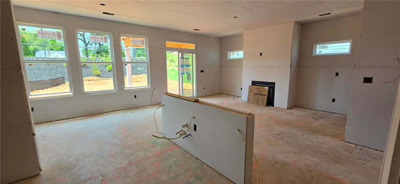 In-progress construction of a new home in Brownstone Park, Easley, SC (Image 4). In-progress construction of a new home in Brownstone Park, Easley, SC (Image 4).