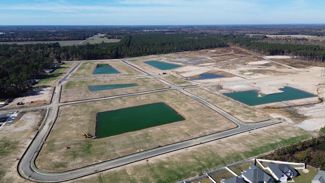 Site preparation for new homesites in Magnolia Farms, Florence (Image 19).
