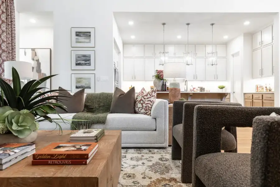 Representative Family Room - some options shown