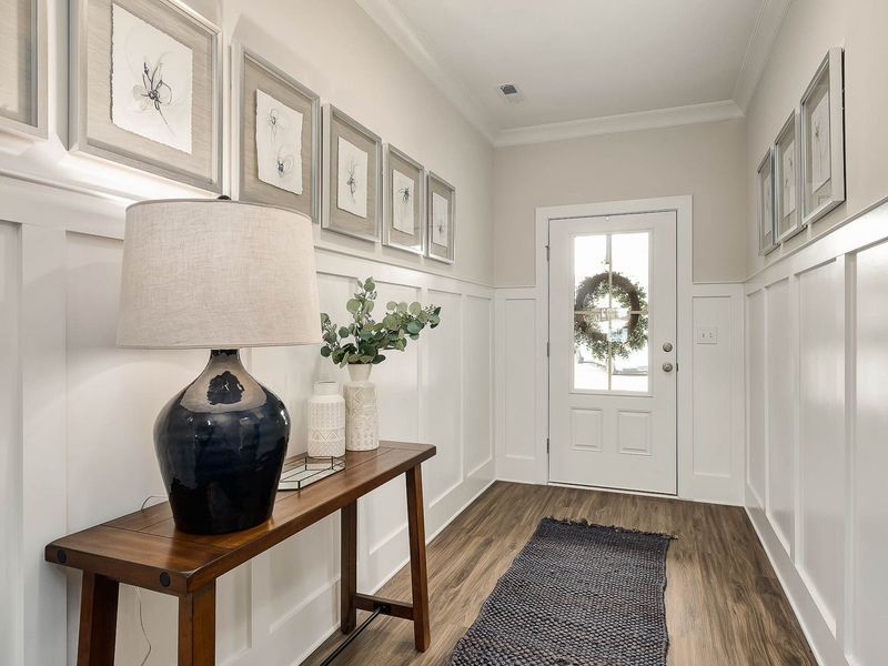 Representative furnished interior of a home built from the The Daphne E by Davidson Homes LLC in Bailey Park, Fayetteville (Image 5).