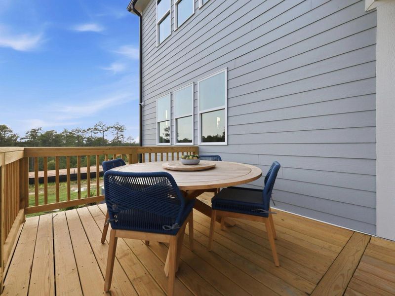 Exterior details and patio area of a home in Addison West, Holly Springs (Image 21). Exterior details and patio area of a home in Addison West, Holly Springs (Image 21).