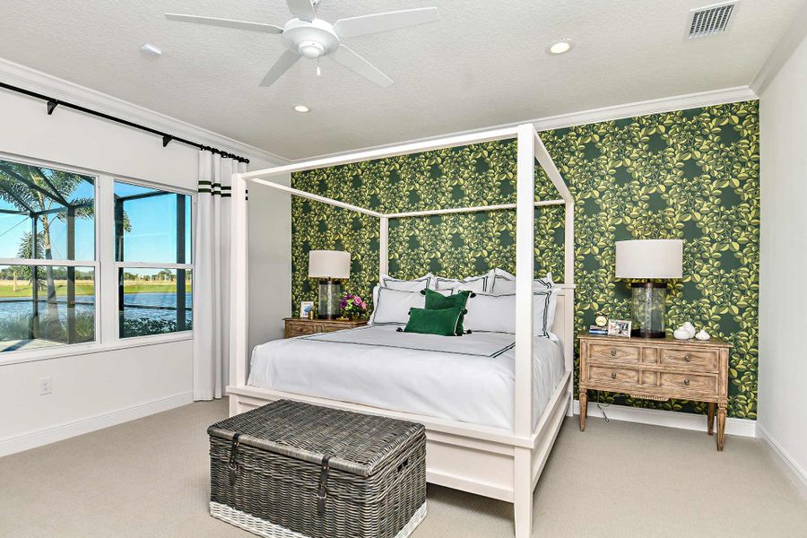 Representative furnished interior of a home built from the Triumph by Neal Communities in Verandah, Fort Myers (Image 16).