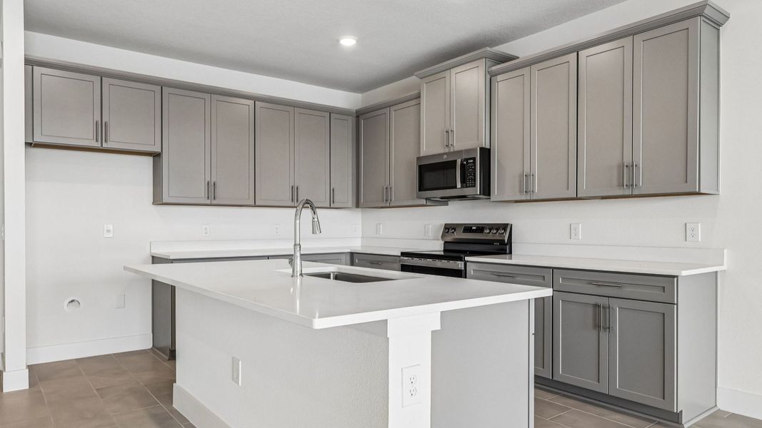 Representative furnished interior of a home built from the Longleaf by DRB Homes in Ardisia Park, New Smyrna Beach (Image 13).