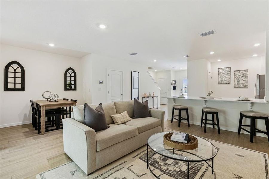 Furnished interior view inside a new home in Oak Pointe, Apopka (Image 3).