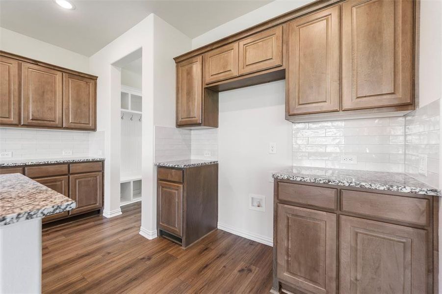 Furnished interior view inside a new home in Clear Sky Addition, Valley View (Image 14).