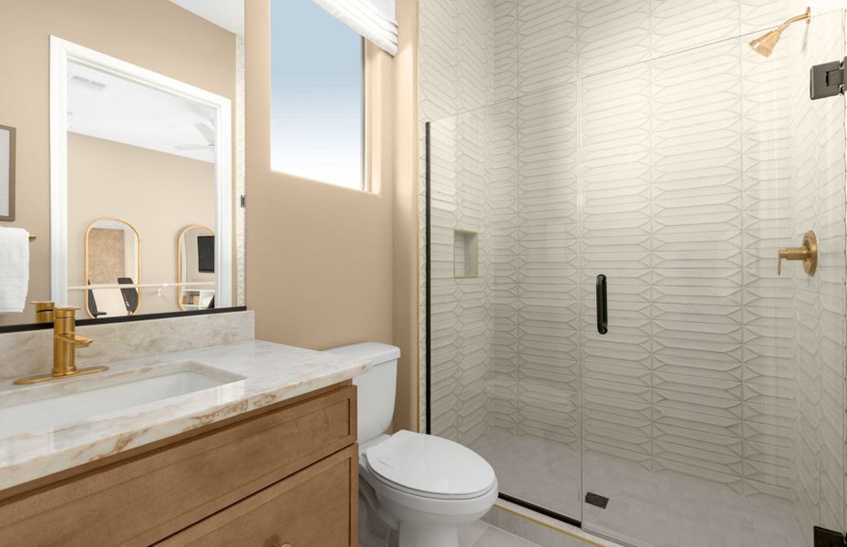 Representative furnished interior of a home built from the Endeavor by Del Webb in Sun City Anthem at Merrill Ranch, Florence (Image 9).