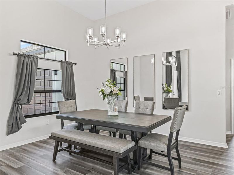 Furnished interior view inside a new home in , Ocala (Image 48).