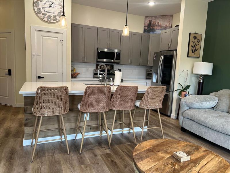 Furnished interior view inside a new home in , Plano (Image 10). Furnished interior view inside a new home in , Plano (Image 10).